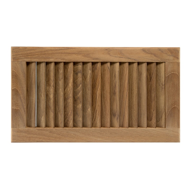 Whitecap Teak Louvered Insert – 16 x 9-1/8 x 3/4 – 60710