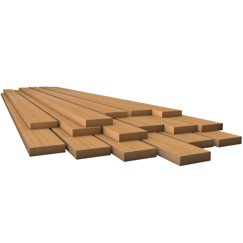 Whitecap Teak Lumber – 7/8 x 7/8 x 30 – 60814