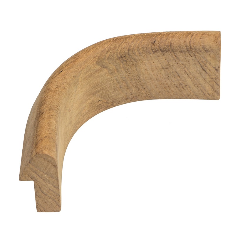 Whitecap Teak Rail Inside Corner Molding – 60832