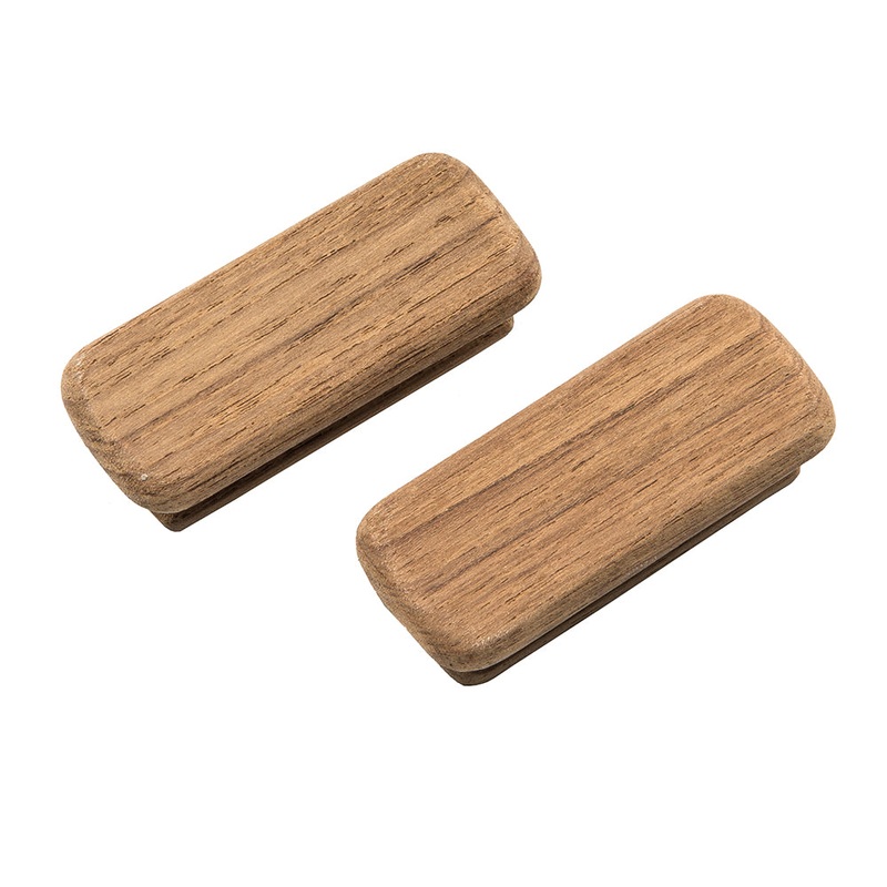 Whitecap Teak Rectangular Drawer Knob – 2-3/4L – 2 Pack – 60131-A