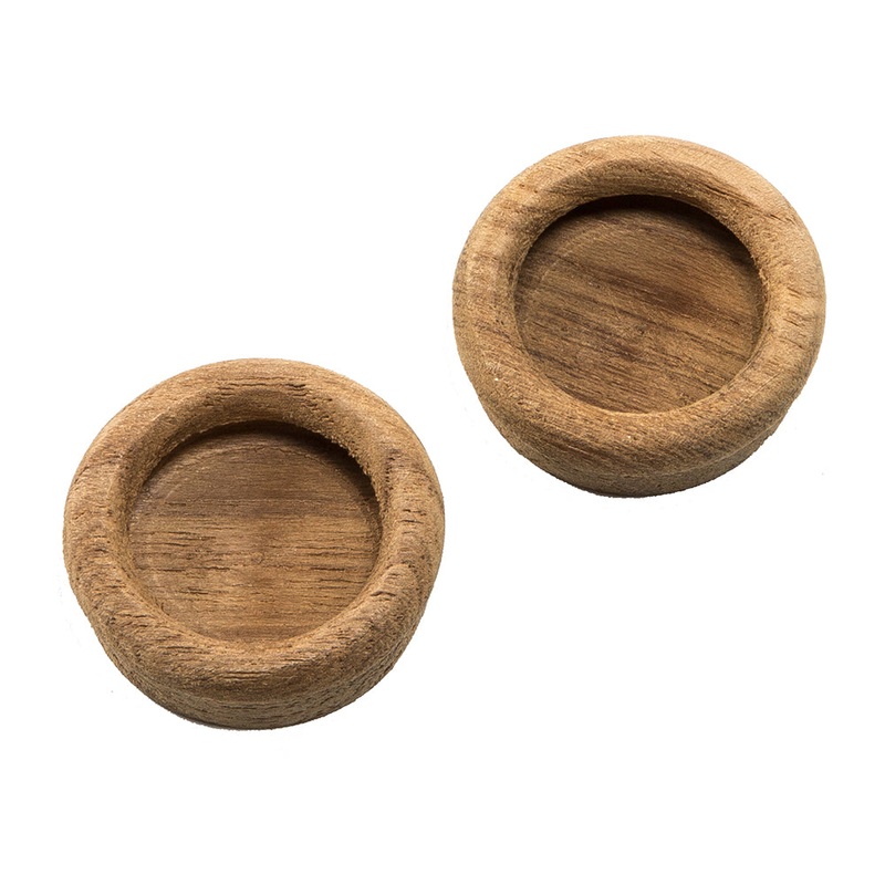 Whitecap Teak Round Drawer Pull – 1-3/8 Round – 2 Pack – 60127-A