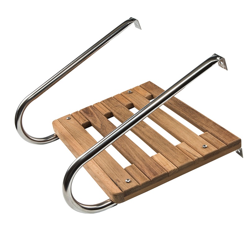 Whitecap Teak Swim Platform for Inboard/Outboard Motors – 60901