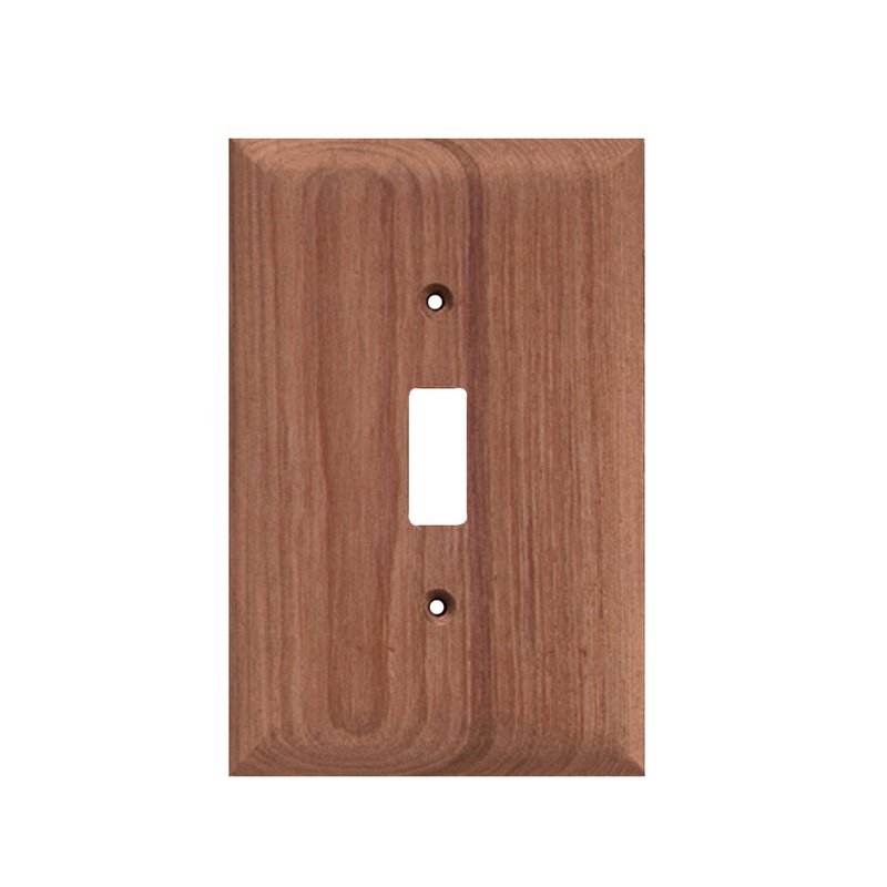 Whitecap Teak Switch Cover/Switch Plate – 2 Pack – 60172