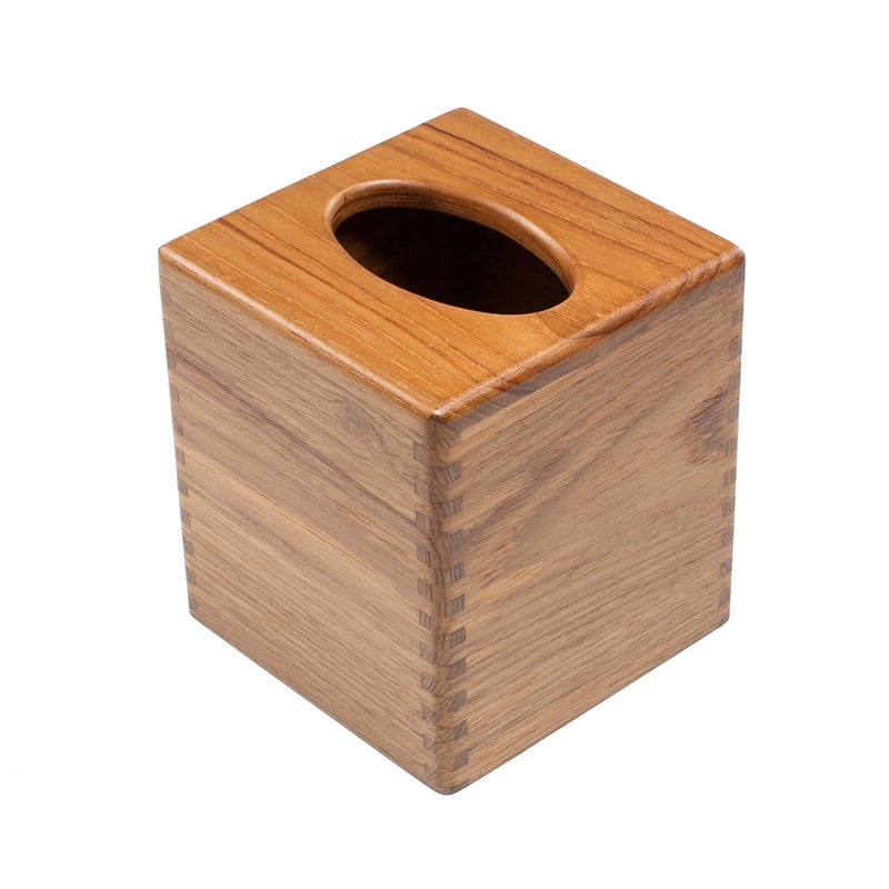 Whitecap Teak Tissue Box Holder – 62344