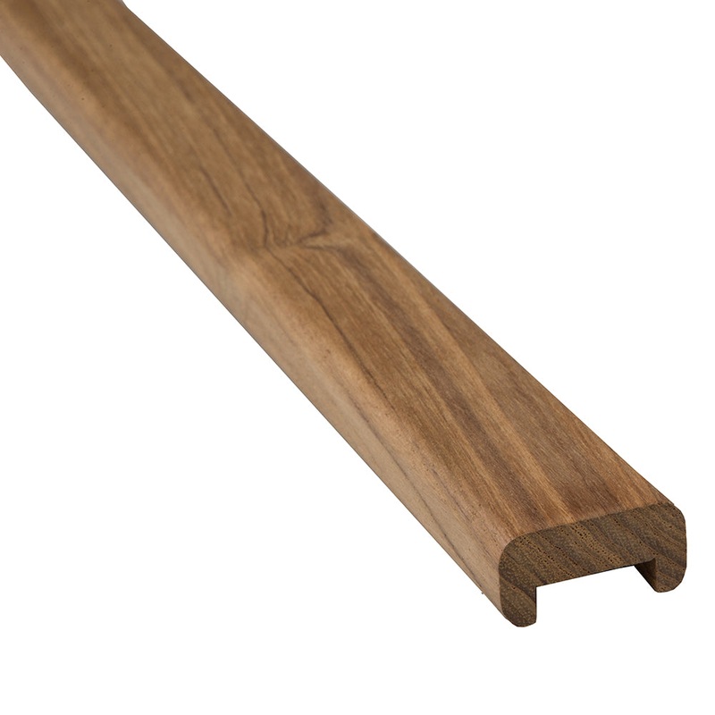 Whitecap Teak Track Bulkhead Molding – 3/4 – 60825