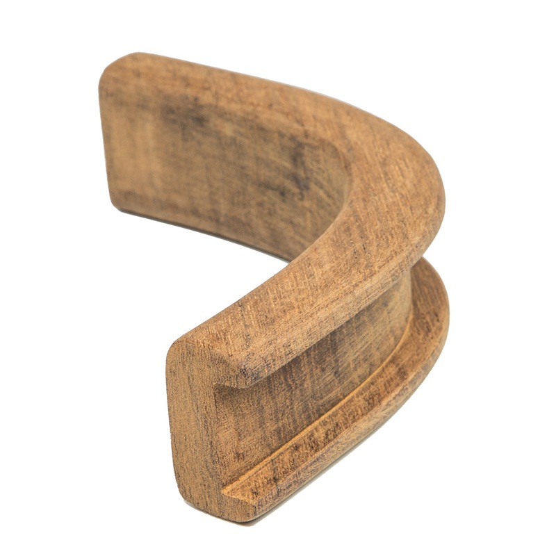 Whitecap Teak Track Inside Corner Molding – 3/4 – 60826