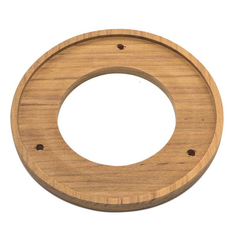 Whitecap Teak Trim Ring – 3 Inner Diameter Opening – 61973
