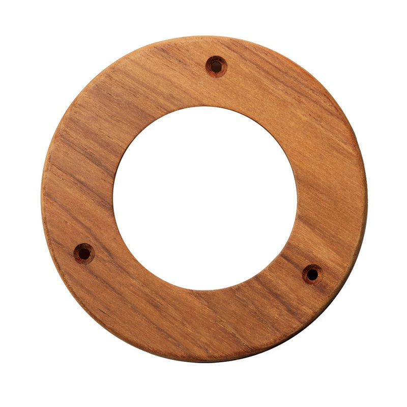 Whitecap Teak Trim Ring – 4 Inner Diameter Opening – 61974