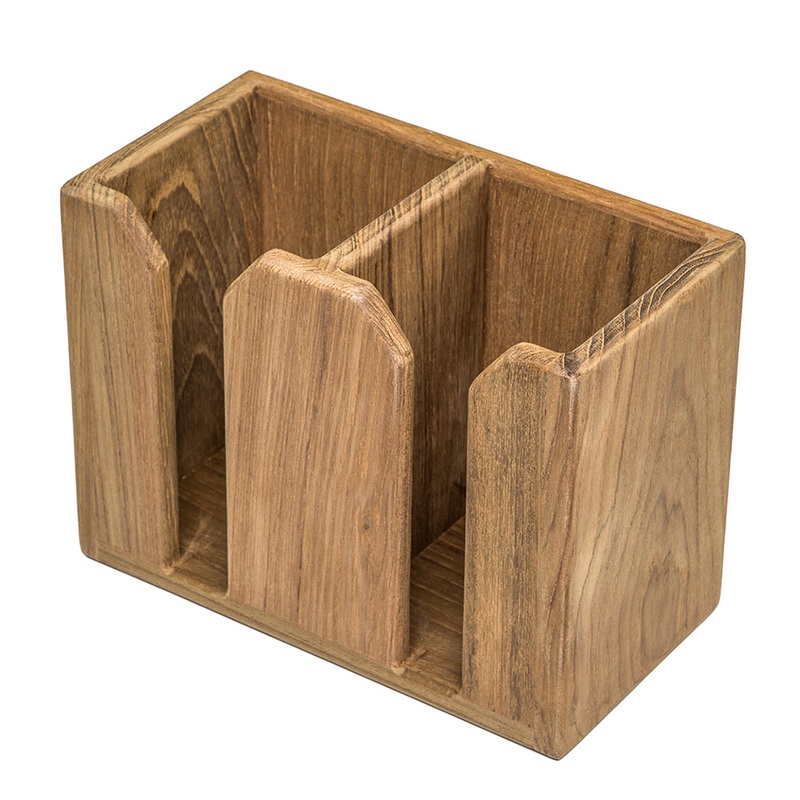 Whitecap Teak Two-Bottle Rack – 62620