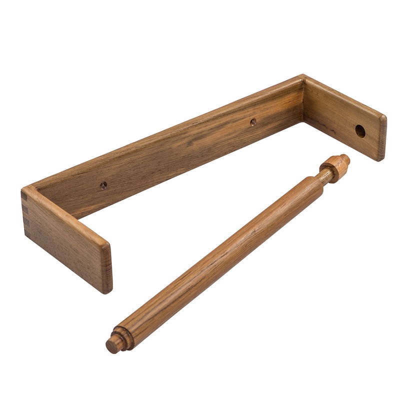 Whitecap Teak Wall-Mount Paper Towel Holder – 62442