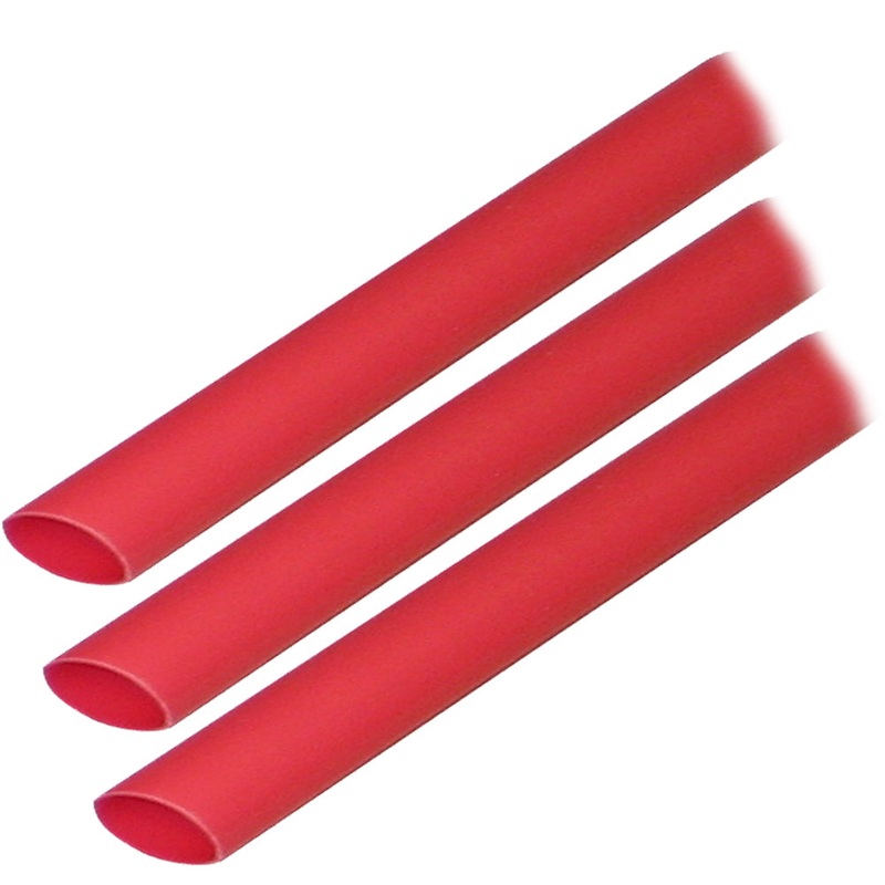 Ancor Heat Shrink Tubing 3/16 x 3 – Red – 3 Pieces – 302603