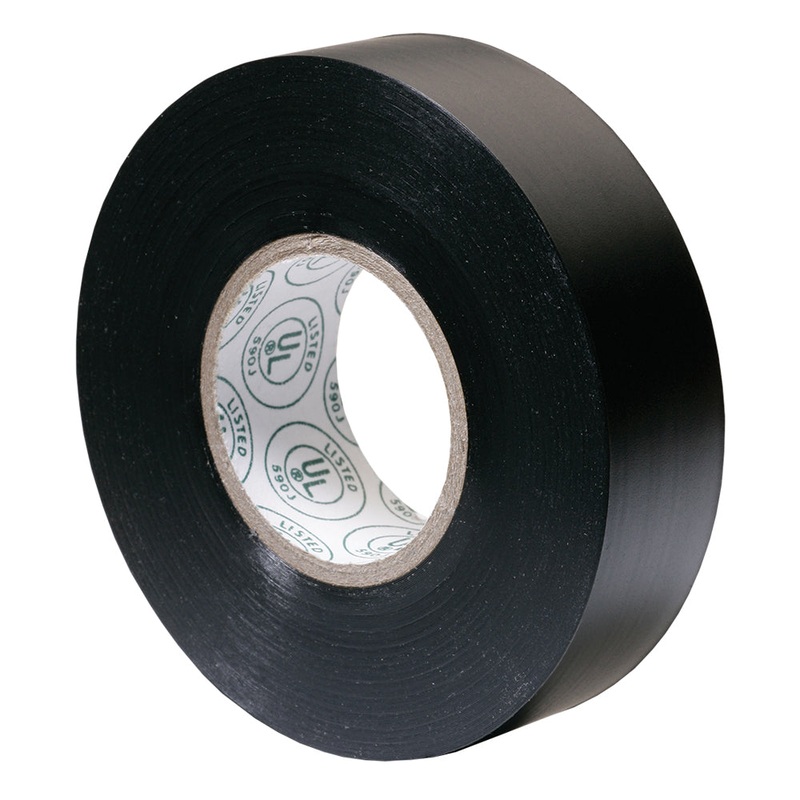 Ancor Premium Electrical Tape – 3/4 x 66′ – Black – 331066