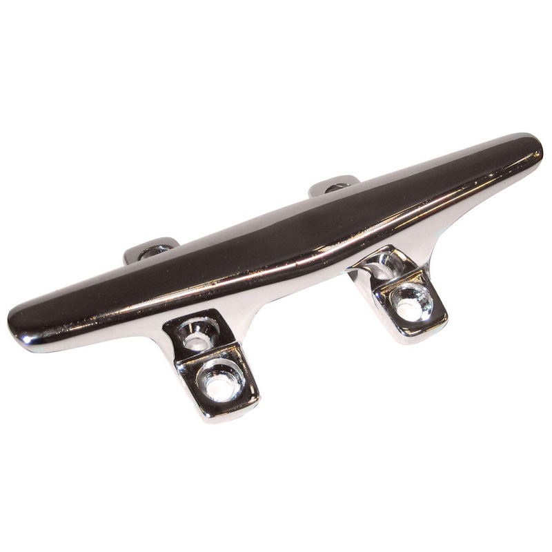 Whitecap Hollow Base 6 Chrome Plated Zamac Cleat – Freshwater Use Only – S-1445C
