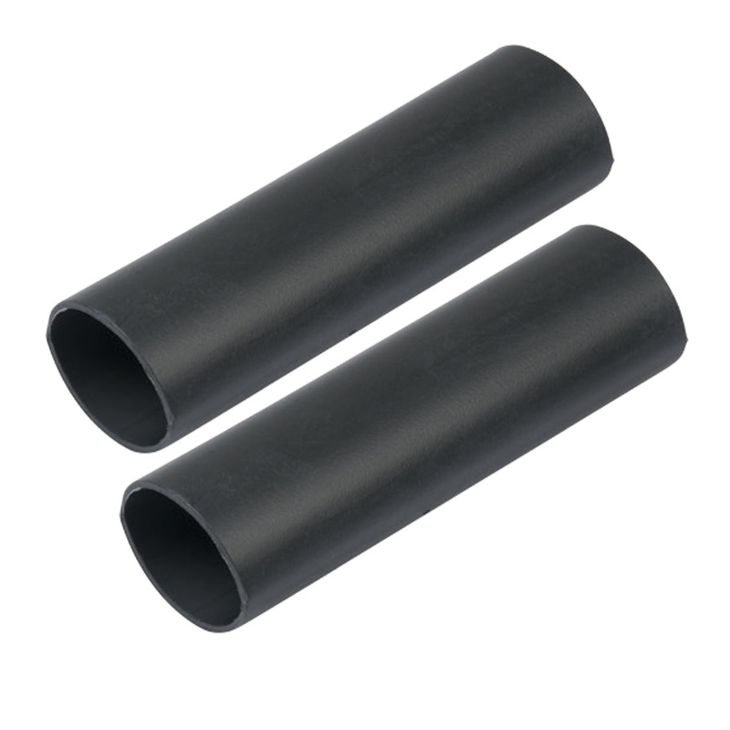 Ancor Heavy Wall Heat Shrink Tubing – 1 x 12 – 2-Pack – Black – 327124