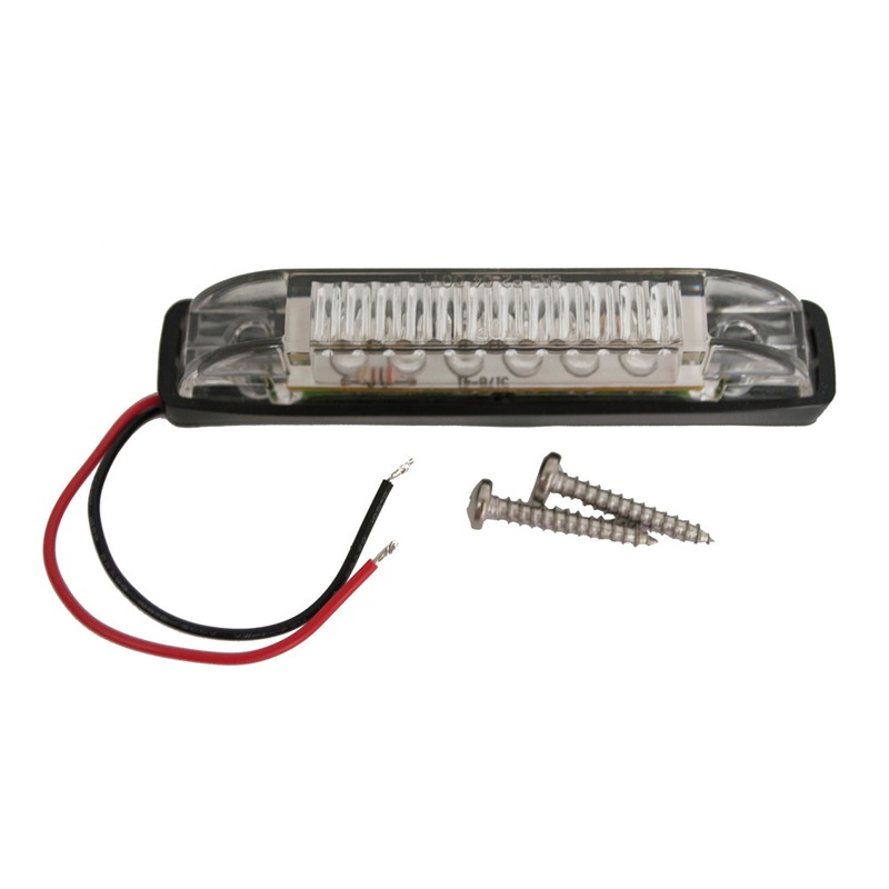 Attwood 4 LED Utility Courtesy Light – 12V – 6355W7
