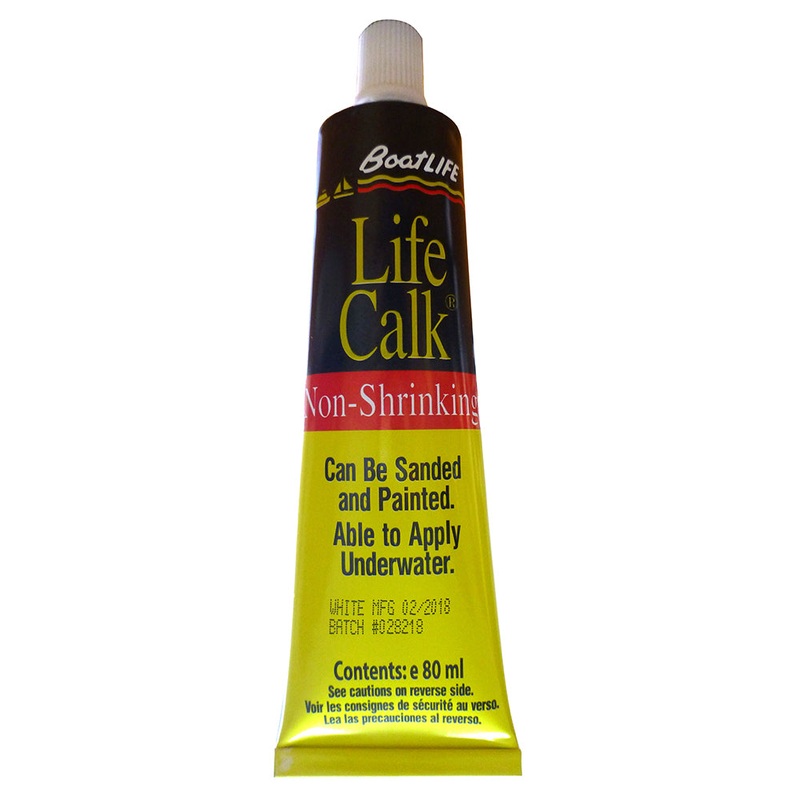 BoatLIFE Life-Calk Sealant Tube – Non-Shrinking – 2.8 FL. Oz – Black – 1031