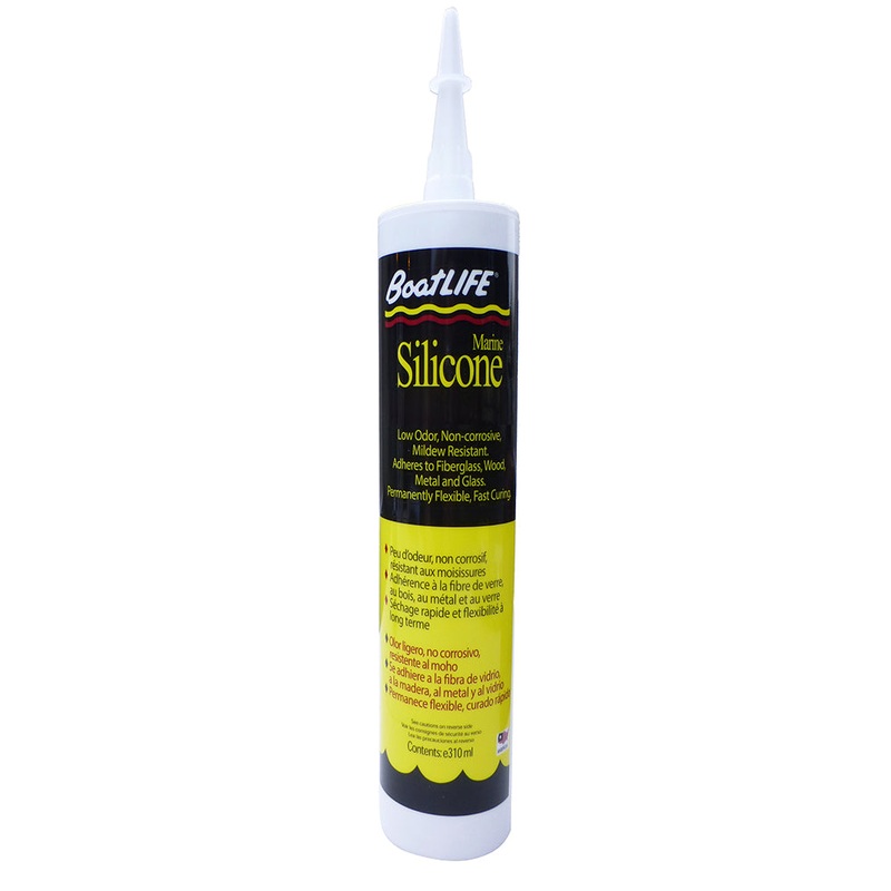 BoatLIFE Silicone Rubber Sealant Cartridge – Black – 1152
