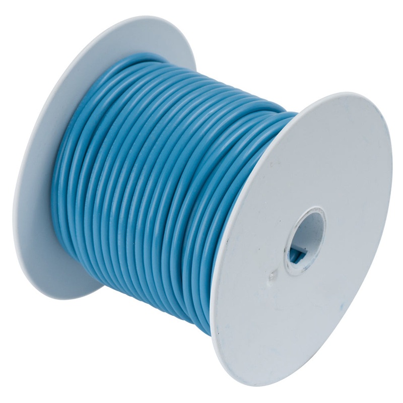 Ancor Light Blue 14AWG Tinned Copper Wire – 100′ – 103910