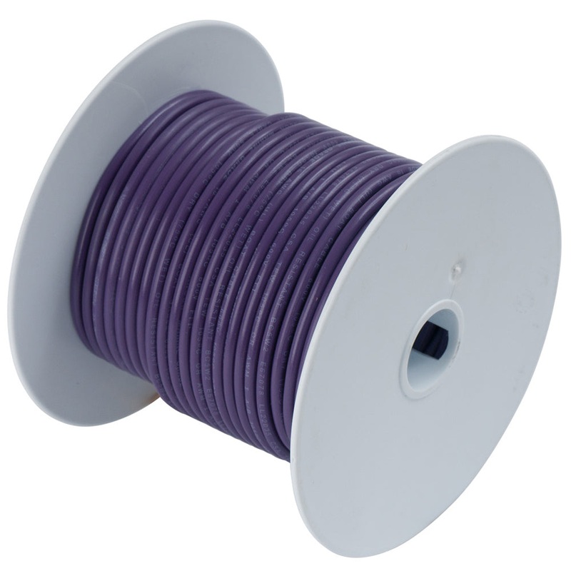 Ancor Purple 16 AWG Tinned Copper Wire – 1,000′ – 102799