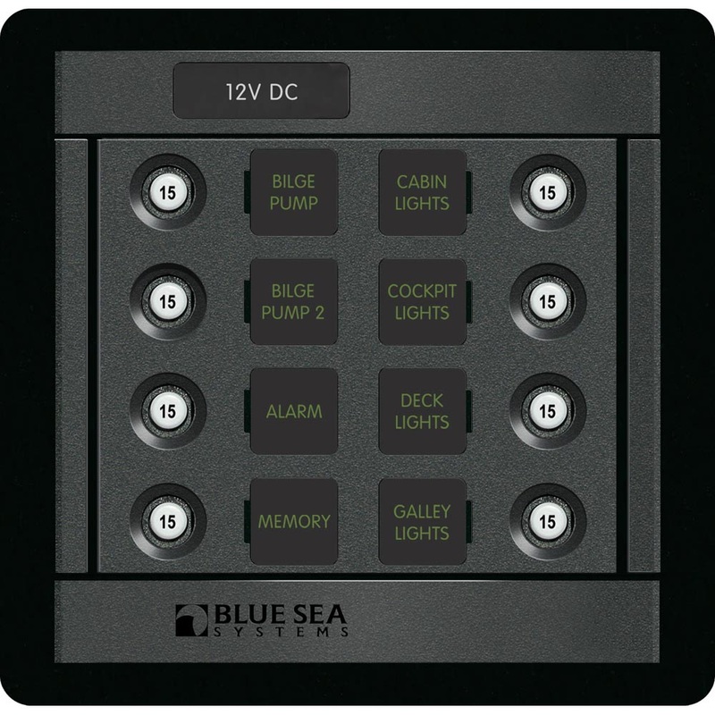Blue Sea 1450 DC 8 Position CLB Square – 1450