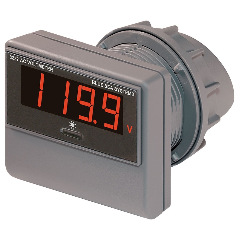 Blue Sea 8237 AC Digital Voltmeter – 8237