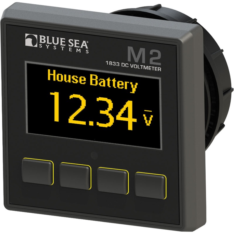 Blue Sea 1833 M2 DC Voltmeter – 1833