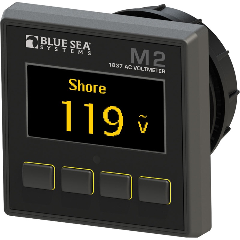 Blue Sea 1837 M2 AC Voltmeter – 1837