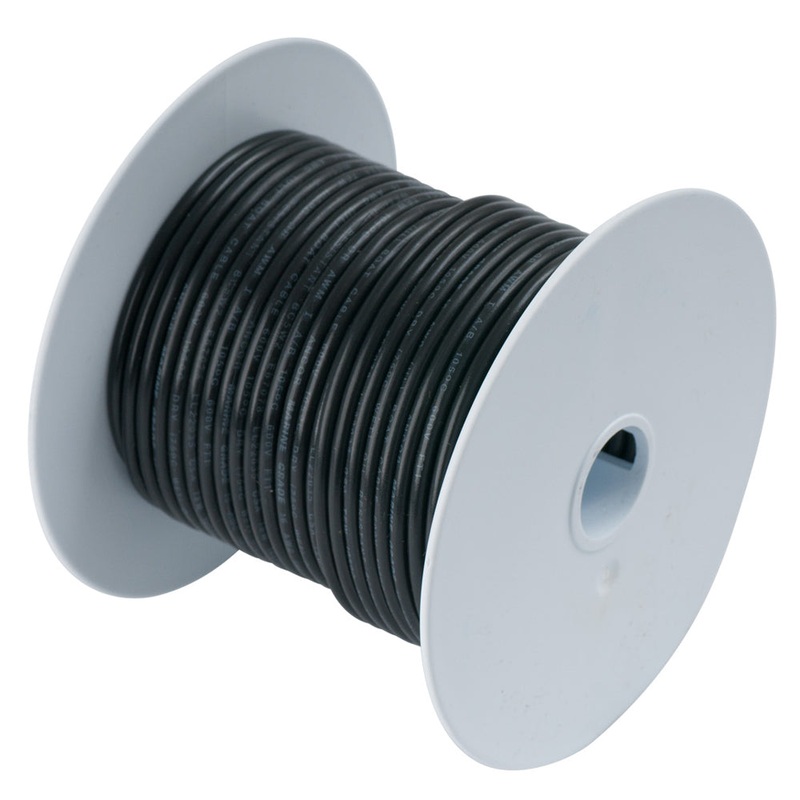 Ancor Black 14 AWG Tinned Copper Wire – 500′ – 104050