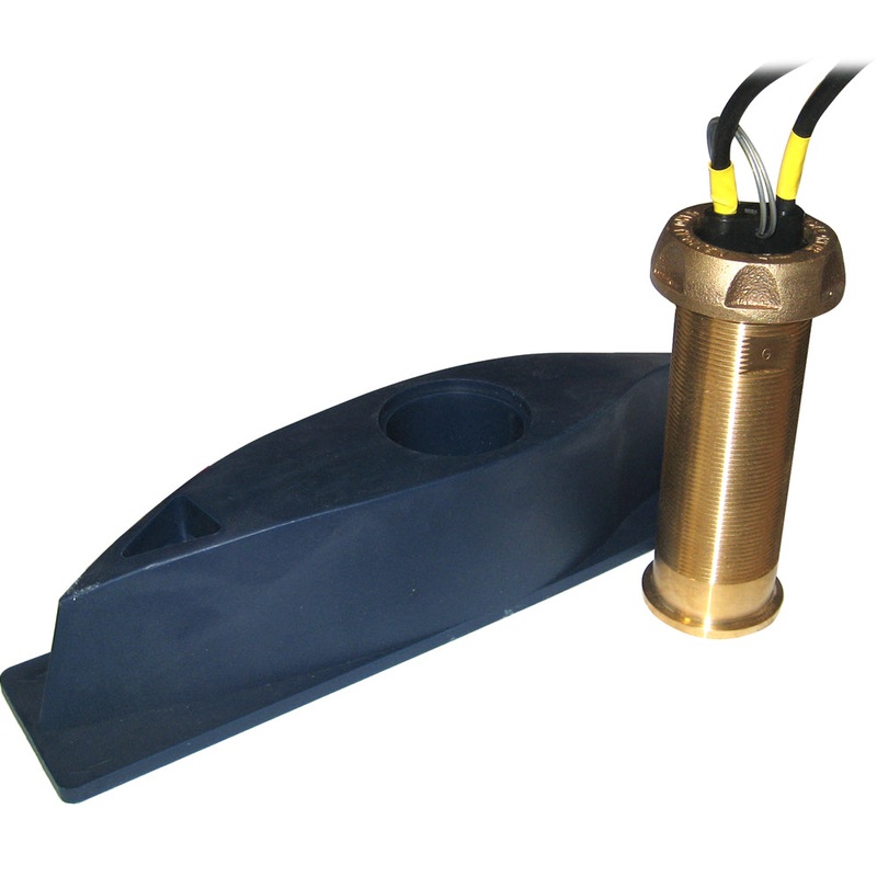 Furuno 235DHT-LMSE Bronze Thru-Hull, Digital Depth & High-Precision Temp Sensor, 7 Stem & High Speed Block (7-Pin) – 235DHT-LMSE
