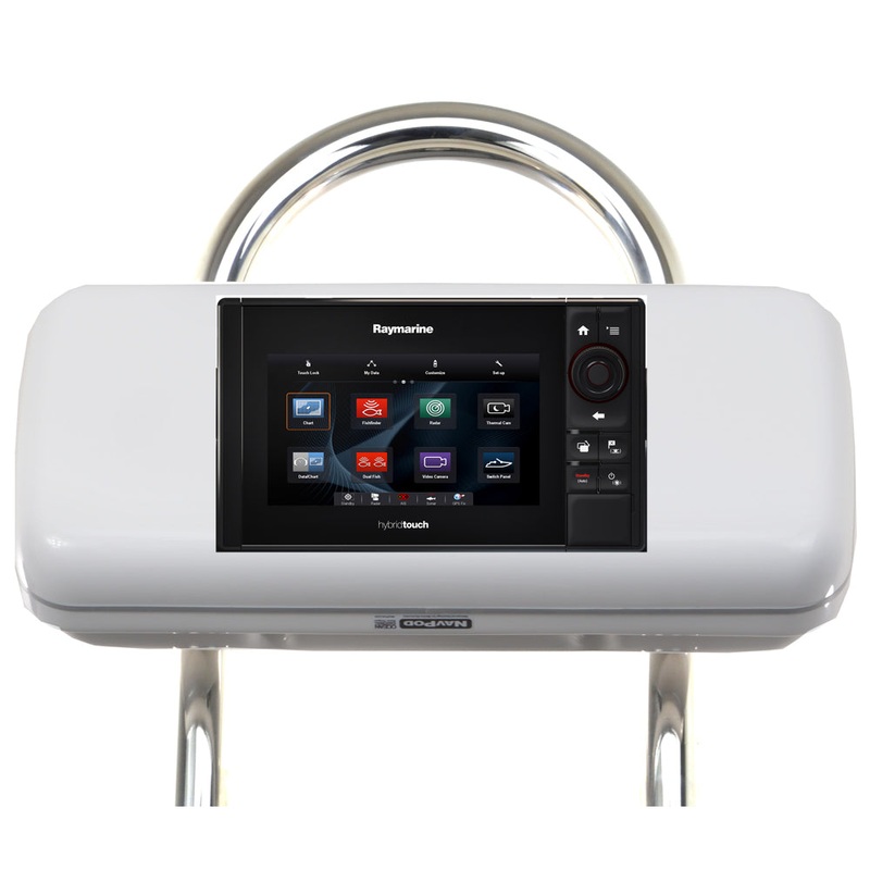 NavPod GP1524 SystemPod Pre-Cut f/Raymarine eS75/eS77/eS78 Mounted in the Center f/9.5 Wide Guard