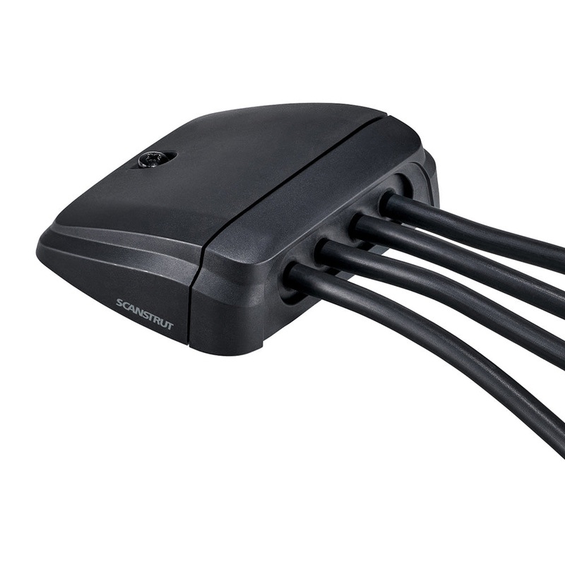 Scanstrut Horizontal Multi Cable Seal – Black – DS-H-MULTI-BLK