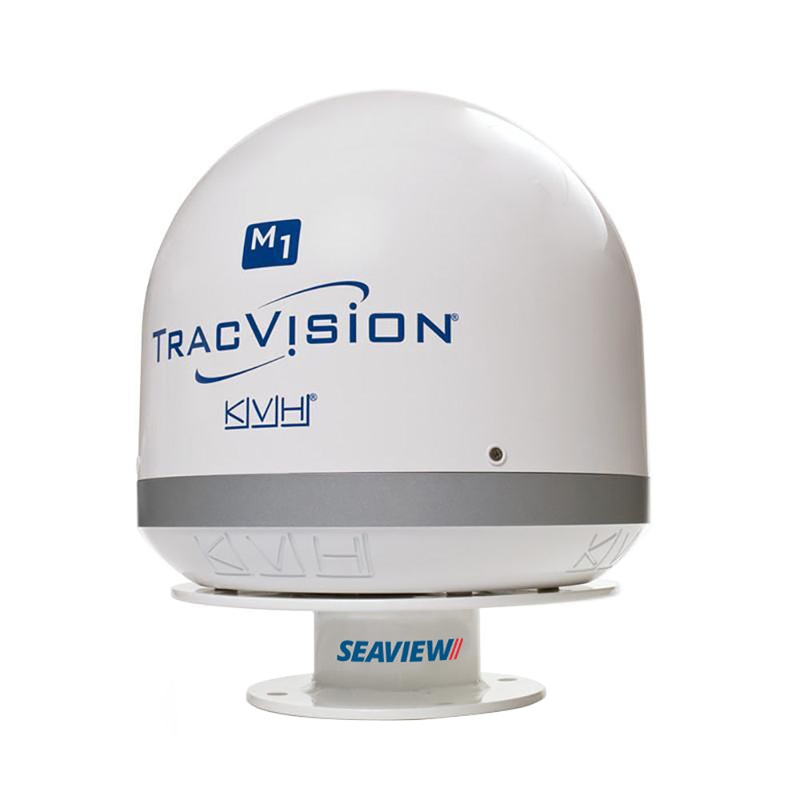 Seaview 3 Low Profile Satdome Mount f/KVH M1/M1DX/TV1, Intellian i1 & i2, Raymarine 33STV – AMA-GXF