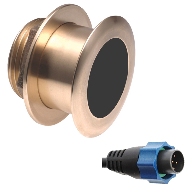 Airmar B164 1kW 20 Thru-Hull Transducer w/Blue Connector – B164-20-BL