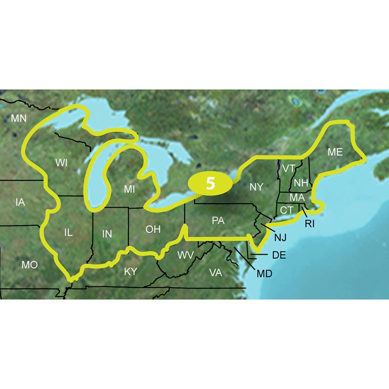 Garmin TOPO US 24K Northeast – microSD/SD – 010-C1131-00