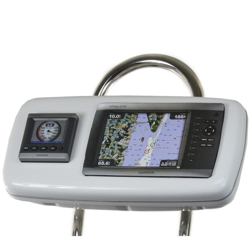 NavPod GP1040-02 SystemPod Pre-Cut f/Garmin 4008/4208 & 1 Instrument f/9.5 Wide Guard
