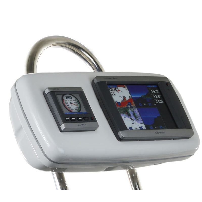 NavPod GP1040-04 SystemPod Pre-Cut f/Garmin 5008/5208 & 1 Instrument f/9.5 Wide Guard