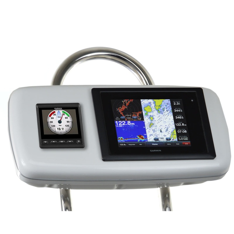 NavPod GP1040-11 SystemPod Pre-Cut f/Garmin 8008/8208 & 1 Instrument f/9.5 Wide Guard