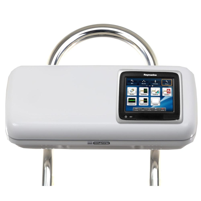 NavPod GP1507 SystemPod Pre-Cut f/Raymarine a65/a67/a68 w/Space On The Left f/9.5 Wide Guard