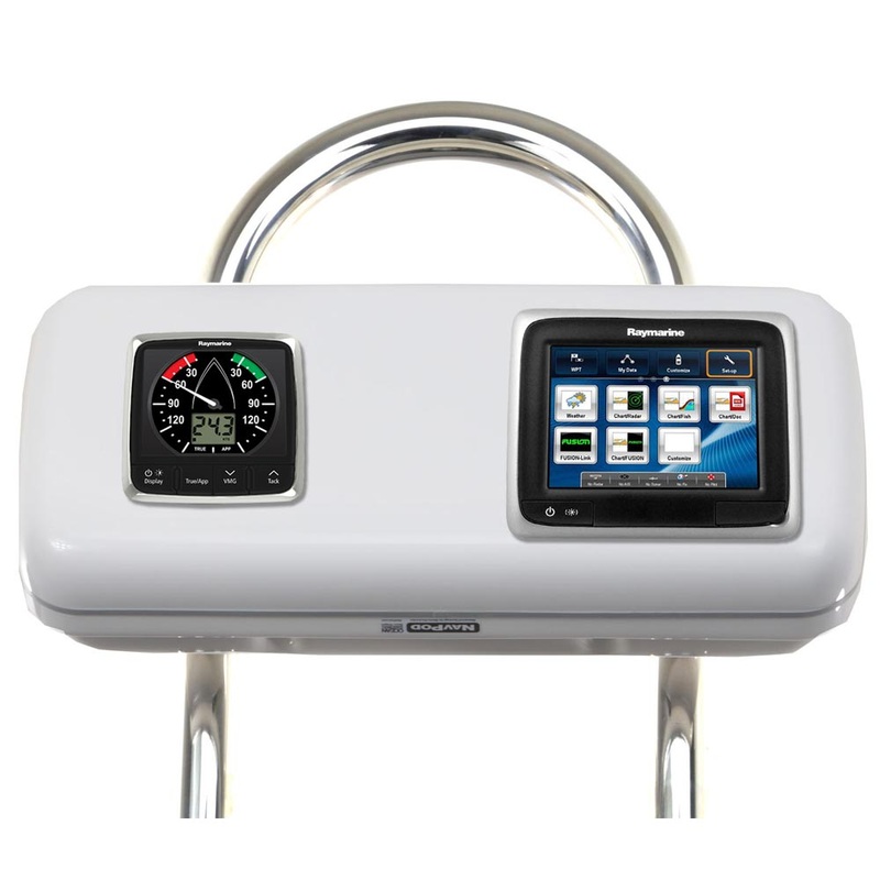 NavPod GP1517 SystemPod Pre-Cut f/Raymarine a65/a67/a68 & 1 Instrument f/9.5 Wide Guard