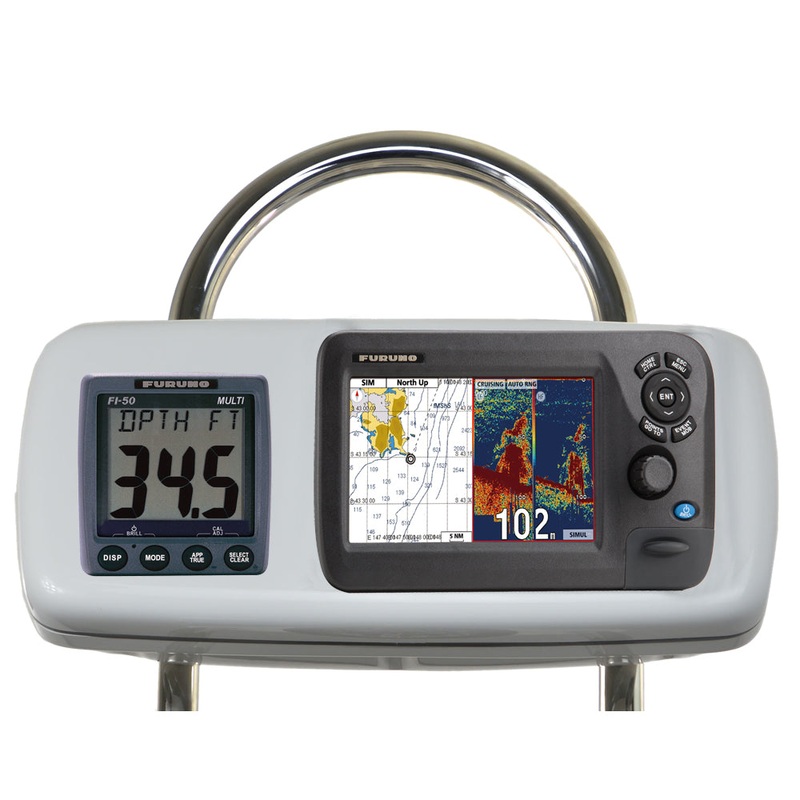 NavPod GP2040-18 SystemPod Pre-Cut f/Furuno GP1870/GP1870F & 1 Instrument f/12 Wide Guard