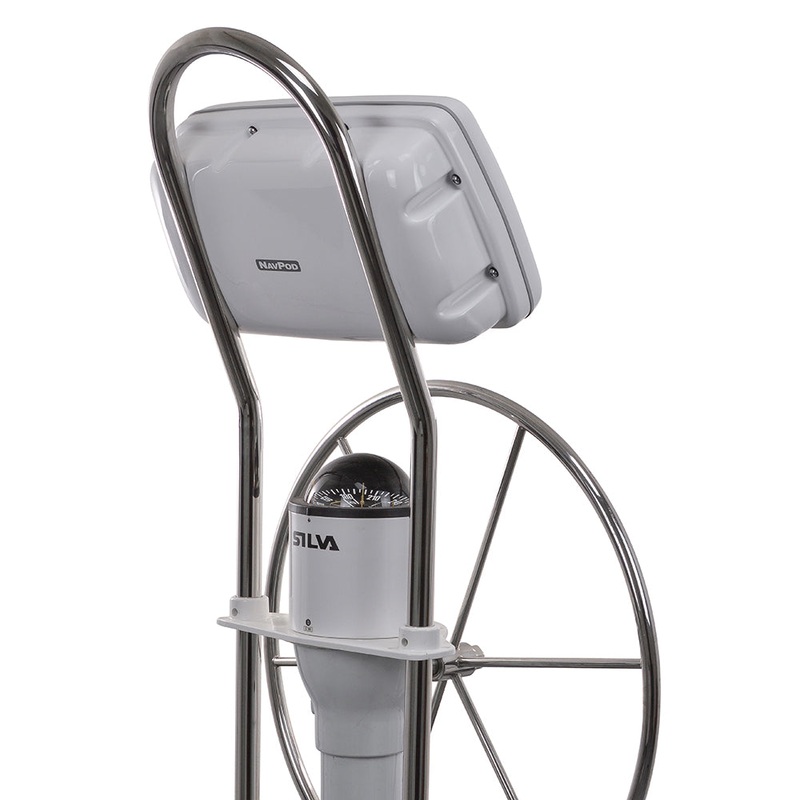NavPod GP2080-09 SystemPod Pre-Cut f/Simrad NSS8/B&G Zeus Touch 8 & 2 Instruments f/12 Wide Guard