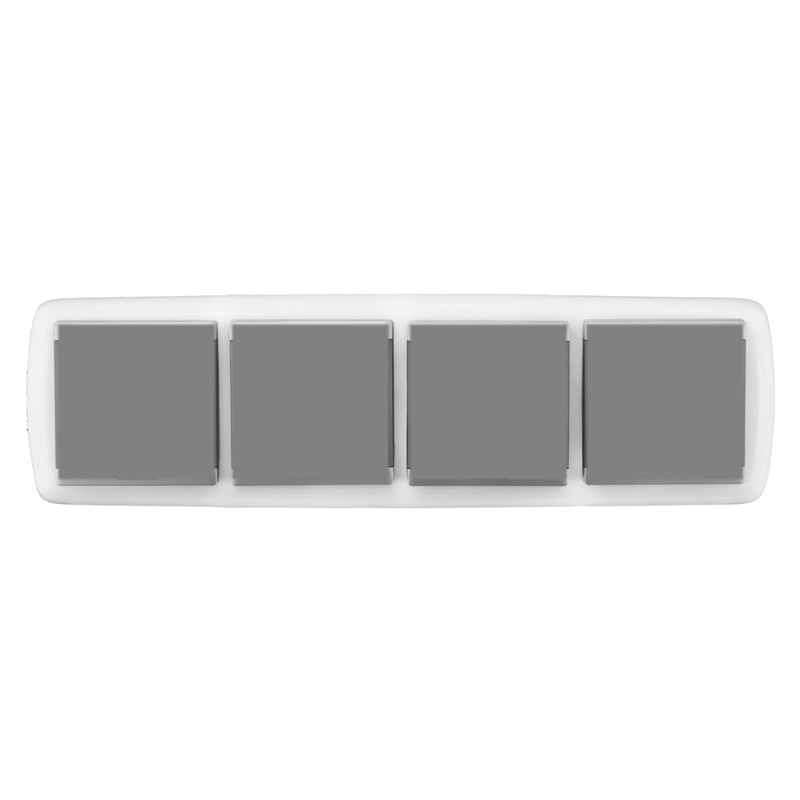 NavPod GP2401 InstrumentPod Pre-Cut f/4 Instruments f/12 Wide Guard