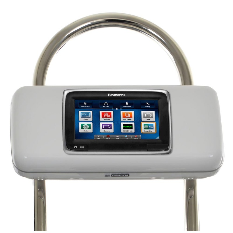 NavPod GP2523 SystemPod Pre-Cut f/Raymarine a75/a77/a78 Mounted In Center f/12Wide Guard