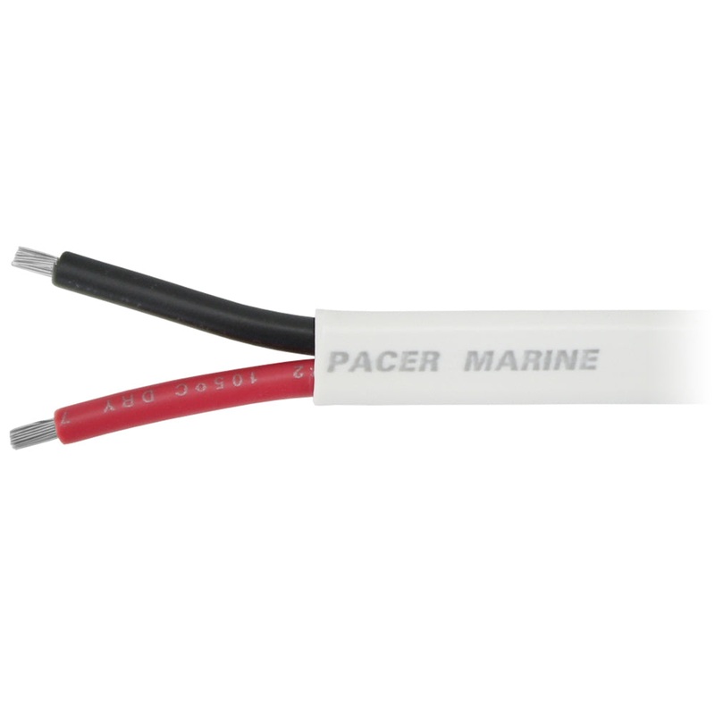 Pacer 6/2 AWG Duplex Cable – Red/Black – 500′ – W6/2DC-500