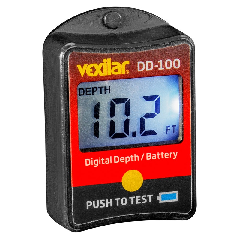 Vexilar Digital Depth & Battery Gauge – DD-100