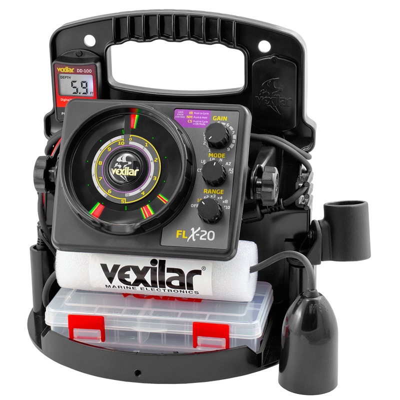 Vexilar FLX-20 Pro Pack II w/12 Ice Ducer & DD-100 – PPX2012D