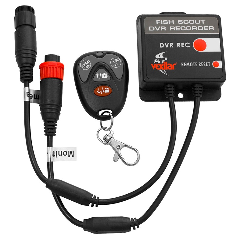 Vexilar Portable Digital Video Recorder w/Remote f/Fish Scout Camera Systems – DVR100