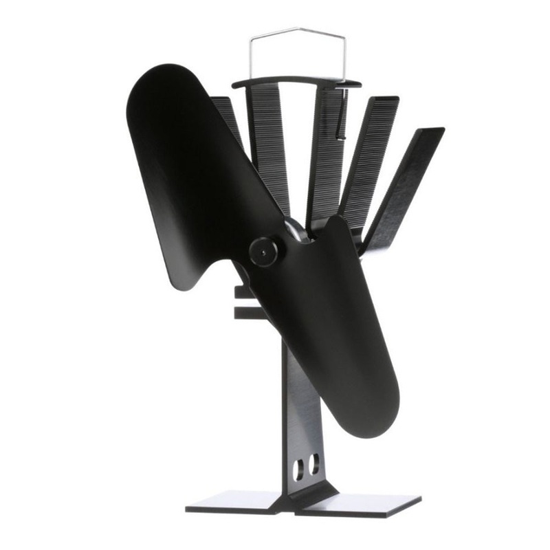 Caframo Ecofan Original Heat Powered Stove Fan – Black Blade – 800CAXBX