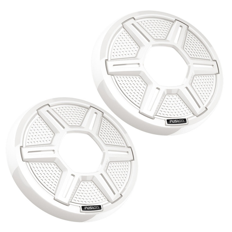Fusion Apollo 6.5 Shielded White Speaker Grilles (Pair)