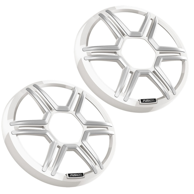 Fusion Apollo 7.7 Sports White Speaker Grilles (Pair)
